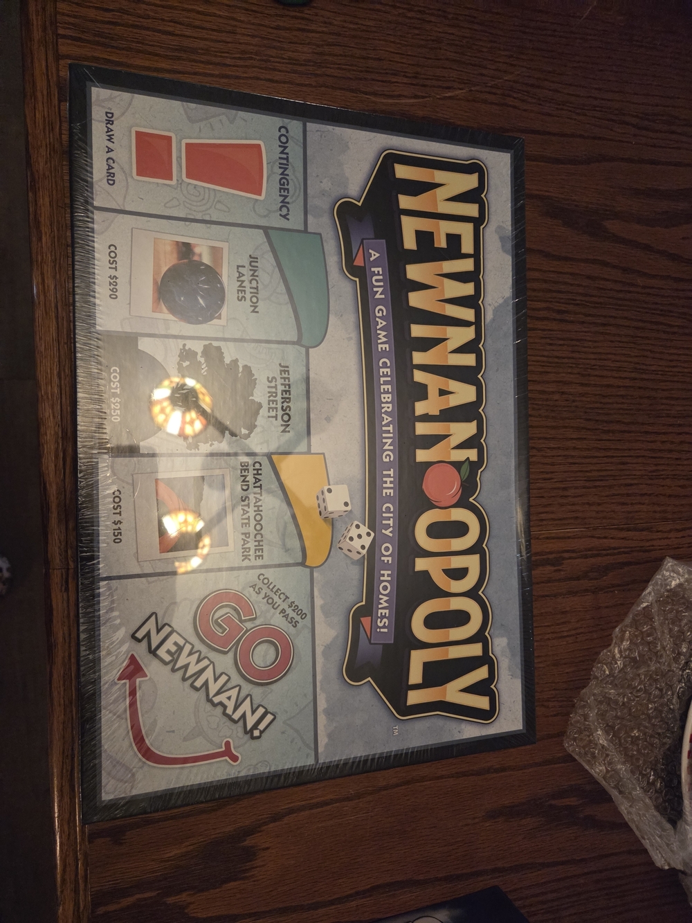 Newnan-opoly Board Game NEW SEALED